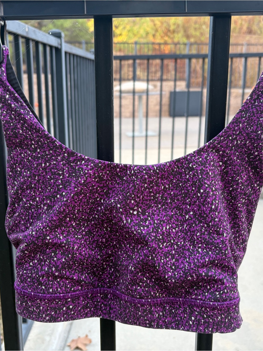 lululemon athletica Purple Speckled Supportive Camisole